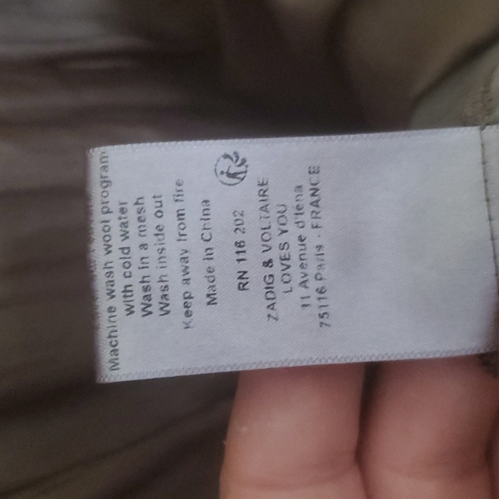 ZADIG & VOLTAIRE Romeo Satin Robe Dress. - Picture 15 of 16
